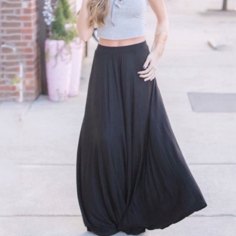 Black Maxi Skirt